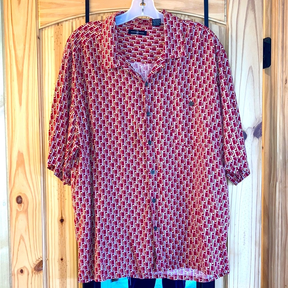 Mens silk shirt